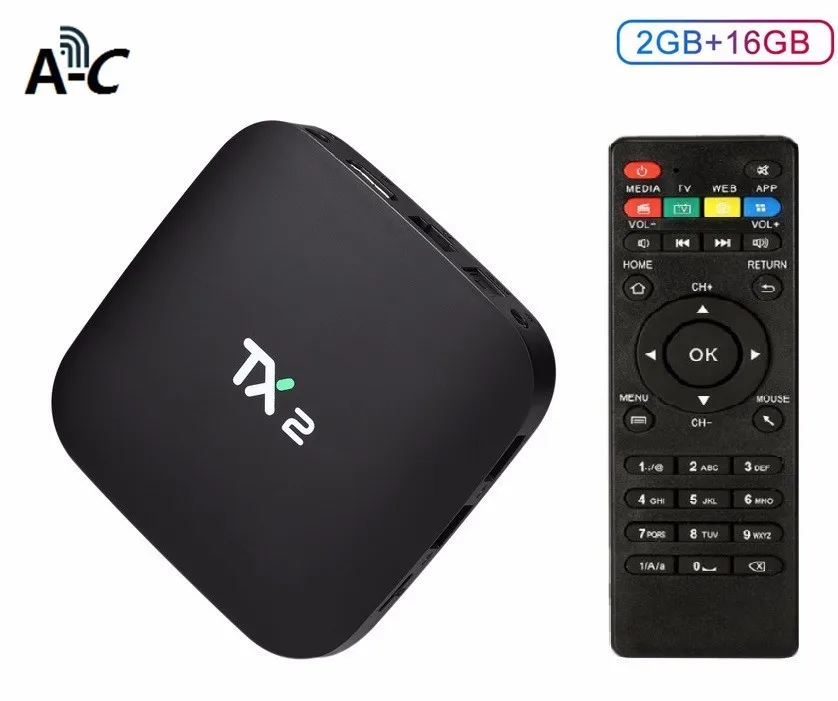 

Tx2 R2 R1 Android 6.0 Smart Tv Box Quad Core RK3229 2.4ghz Wifi 4k 3D HD Movie H.265 Dlna Airplay 4k Media Player Tx2 R1 R2