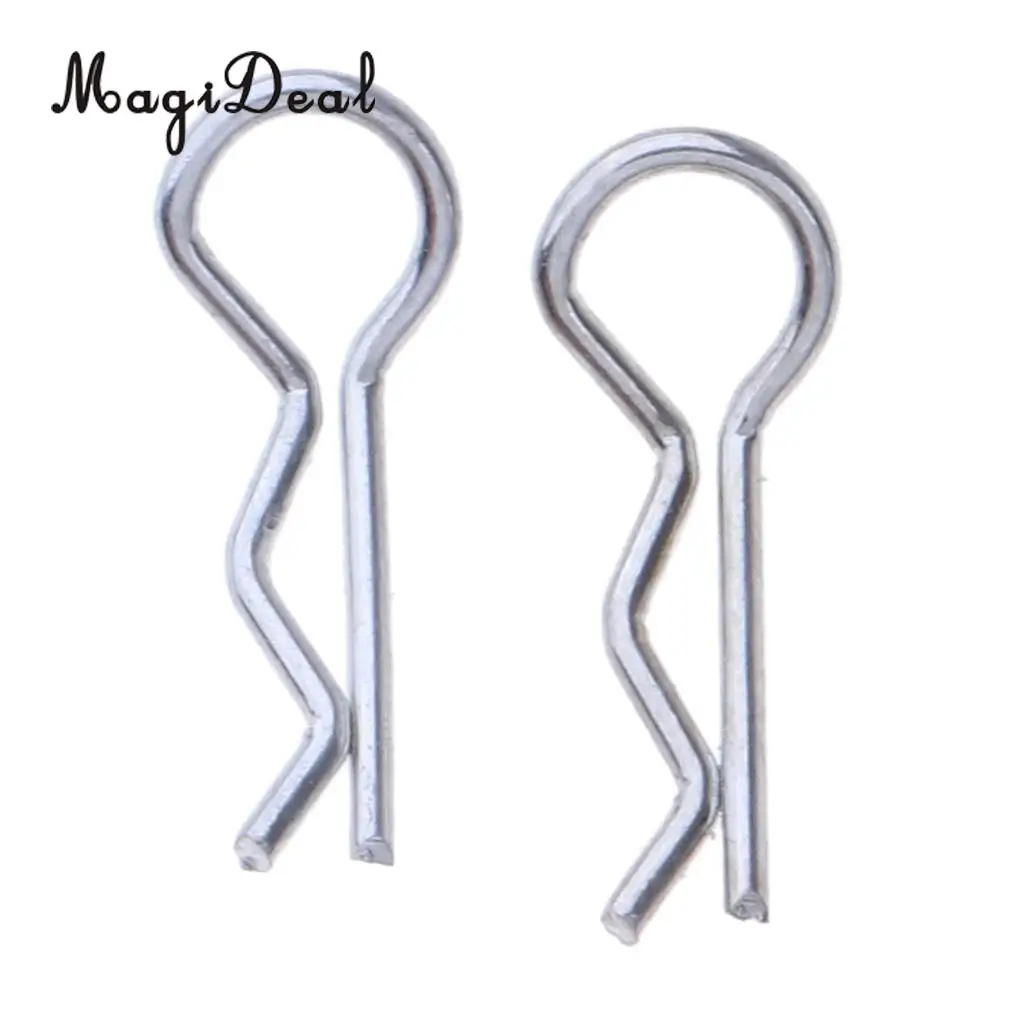 10 шт. зажимы для тела Springy R Pins WLtoys K969 K979 K989 K999 P929 P939 1/28 гоночный автомобиль на