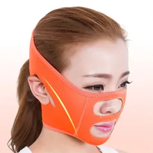 Сжигатель жира пояс для похудения Нескользящая дышащая V-Face для похудения предотвратить двойной маска бинты красоты инструмент T230OLD