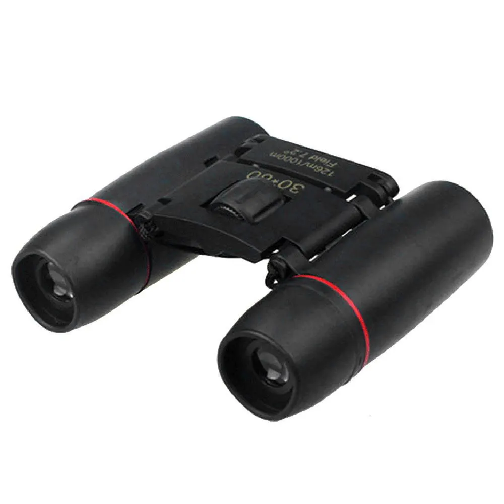 في الهواء الطلق التكبير تلسكوب 30x60 60x60 للطي مناظير منخفضة ضوء للرؤية الليلية مراقبة الطيور السفر الصيد التخييم 1000 m