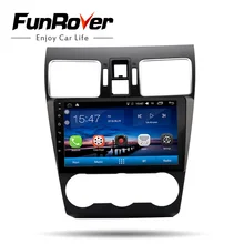 Funrover android 8.0 car dvd player gps Per Subaru Forester XV WRX 2012-2018 2 din auto radio di navigazione stereo multimedia player