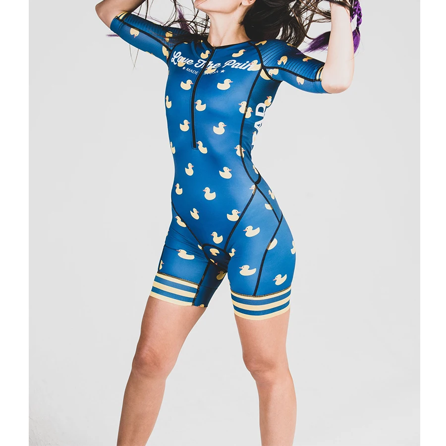 love the pain 2019 women's cycling skinsuit triatlon ropa ciclismo