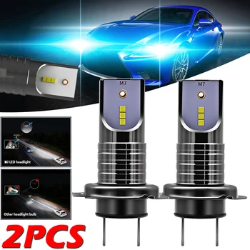 

2Pcs Super Bright H7 110W LED Car Headlight Bulb Conversion Kit Canbus Error Free Bulb White 13000LM 6000K 12V Auto LED Headlamp