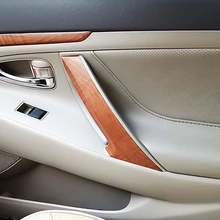 1 pc Car Interior Maniglia Della Porta Tirare Protezione Della Copertura Trim Per Toyota Camry 2006 2007 2008 2009 2010 2011