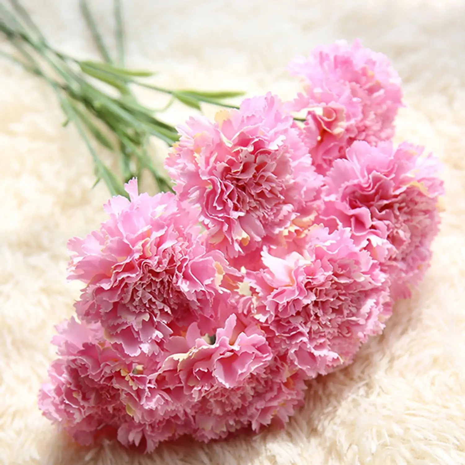 

Wedding Mother's like flower Fake Dcor Day Party Artificial looks DIY Carnation It Gift Flowers real Home