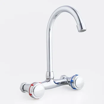 

Brass Income Wall Hot And Water Tap Kitchen Laundry Pool Wash Basin Dishes Pool Platform faucet torneira bathroom Tap
