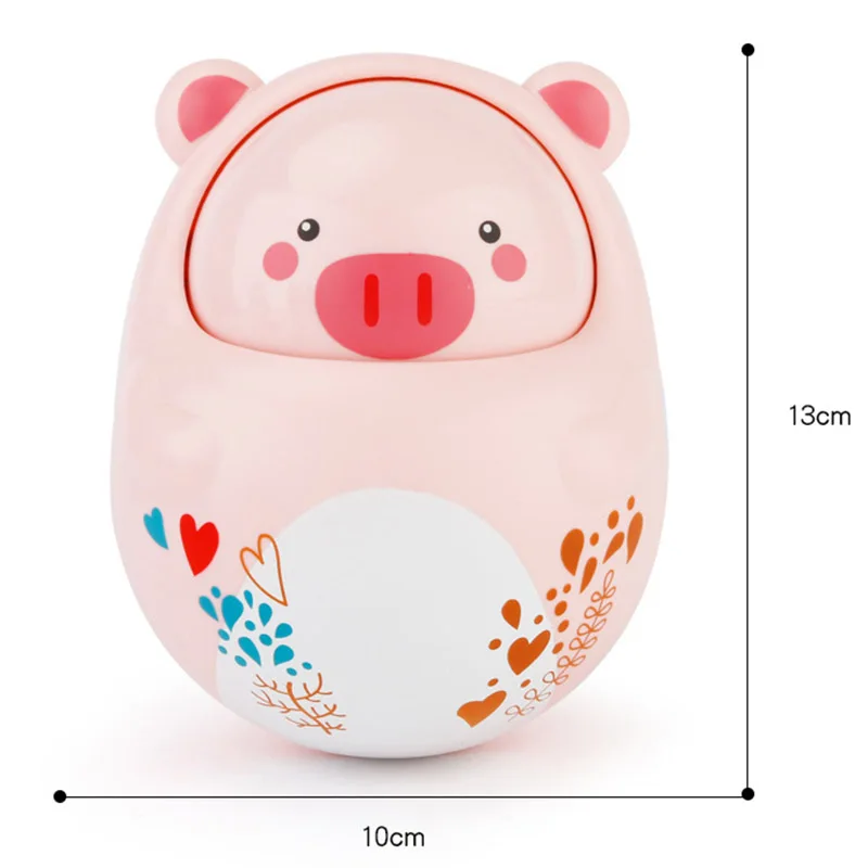 Baby Cute Rattles Tumbler Doll Toy Bell Kid Music Learning Education Toys YJS Dropship