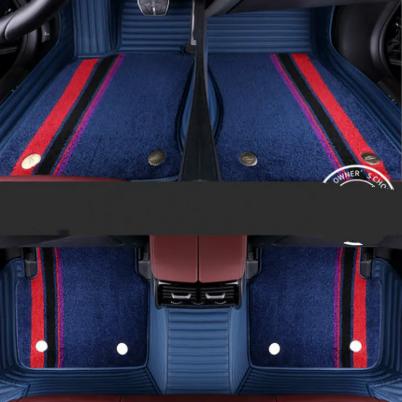 

Special Full Covered No Odor Waterproof Wire Loop Carpets Durable Car Floor Mats For Mercedes Benz A B C CL CLK CLA CLS E Gclass