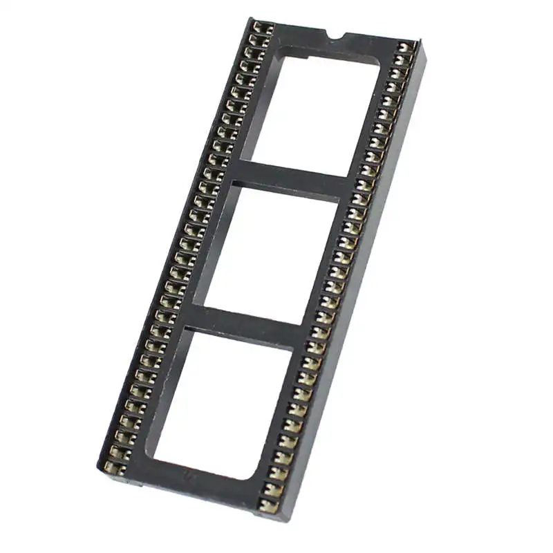 10 шт. Новый 1 778 мм Шаг 64 Pin Dip припой Тип широкая Ic розетка адаптер #8|Источники