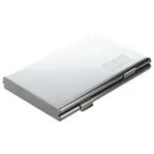 BUBM двойная коробка из нержавеющей стали Sd карты держатель Чехол емкость CF NANO TF sim-карты серебро