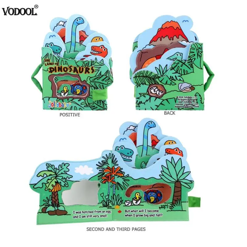 Cartoon Dinosaur Animals Baby Cloth Books Water Painting Book Infant Book Educational Toy Development Reading Soft Books Gift Cartoon Dinosaur Animals Baby Cloth Books Water Painting Book Infant Book Educational Toy Development Reading Soft Books Gift