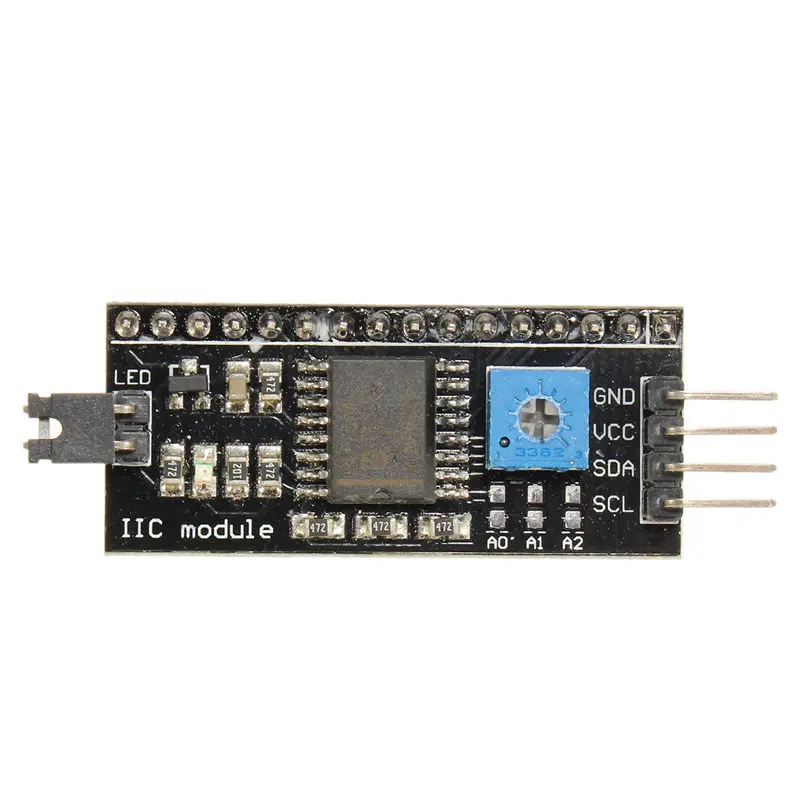 Новое поступление плата последовательного интерфейса I2C/IIC/TWI для Arduino R3 LCD 1602