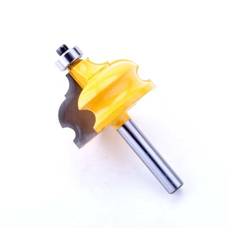1PC 8mm Shank Classical & Bead Molding & Edging Router Bit - Tenon Cutter for Woodworking Tools - C