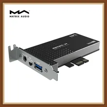 Matrix Element H Hi-Fi USB 3.0 Interface Expansion Card Crystek Femtosecond Clock