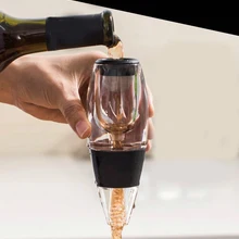 Акриловый для красного вина Быстрый Графин с основанием красного вина волшебный аэратор быстрого трезвого вина выливной носик с силиконовой основой
