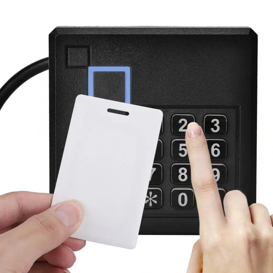 Водонепроницаемый считыватель карт доступа RFID 125 кГц/13 56 МГц Wiegand 26/34|Картридеры| |