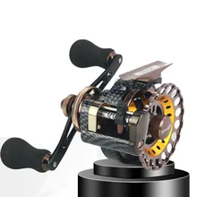 Полностью металлическое спиннинговое плотное колесо ультра светильник озеро река медленная Рыболовная катушка 10+ 1BB правая/левая рука baitcasing катушка