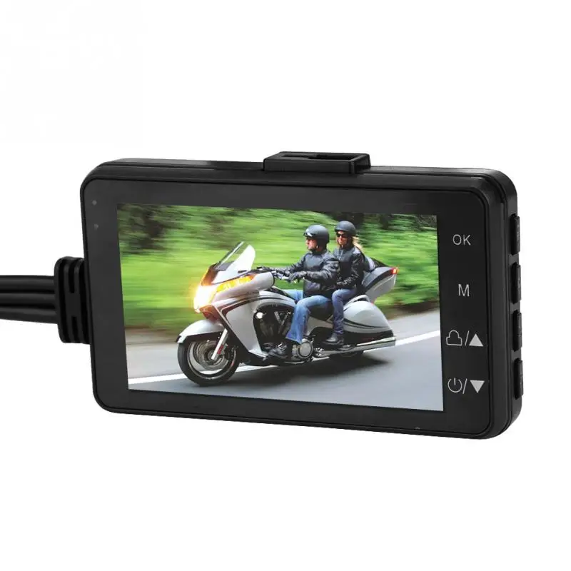 Видеорегистратор для мотоцикла 1080 P, HD DVR, камера 120 градусов, видеорегистратор для мотоцикла, видеорегистратор для мотоцикла, видеорегистратор с двумя объективами, камера s Dash