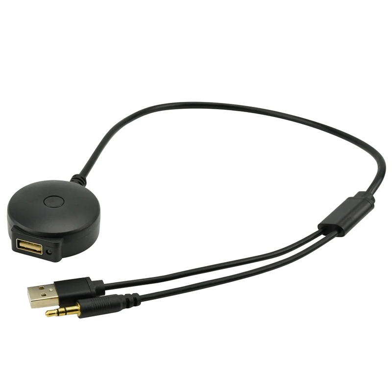 Автомобильный Bluetooth аудио 3 5 мм AUX USB музыкальный адаптер Набор для BMW