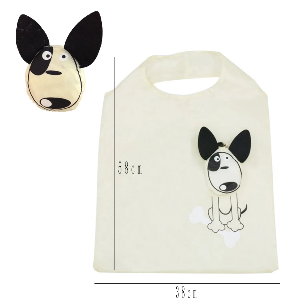 1Pc Cute Cartoon Animal Printed Reusable Shopping Bags Travel Foldable Tote Storage Handbag Grab Grocery Eco Bag For Women Girls 1Pc Cute Cartoon Animal Printed Reusable Shopping Bags Travel Foldable Tote Storage Handbag Grab Grocery Eco Bag For Women Girls