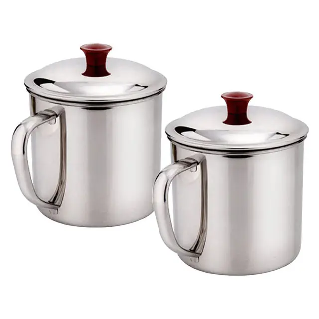 200/380ML  Portable Stainless Steel Camping Cup  2