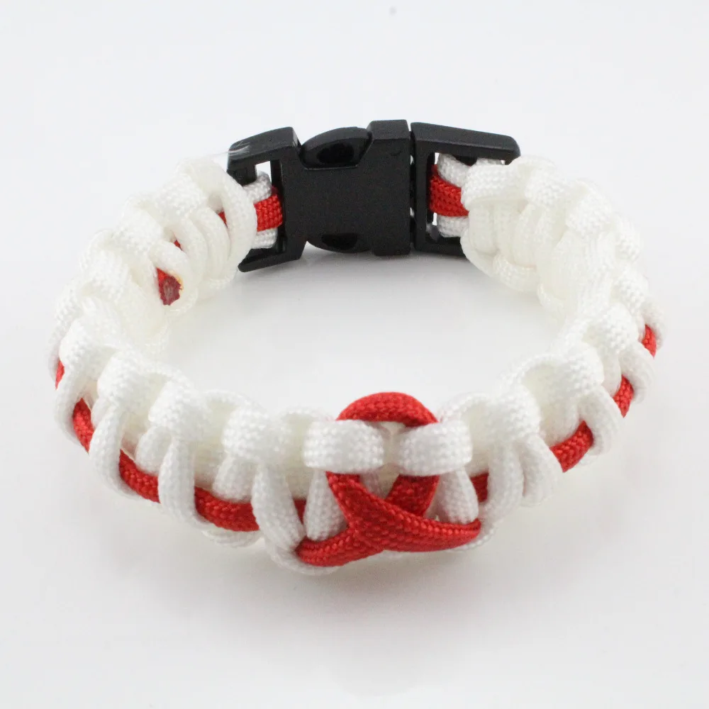 New Design Parachute Cord Bracelets Emergency Paracord Bracelet AIDS