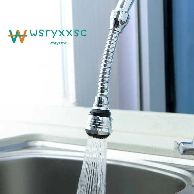 Faucet Extended That Splash A Head Is Extending Kitchen Household Tap Water Shower Water Saving Can Rotate Filter Nozzle Mouth