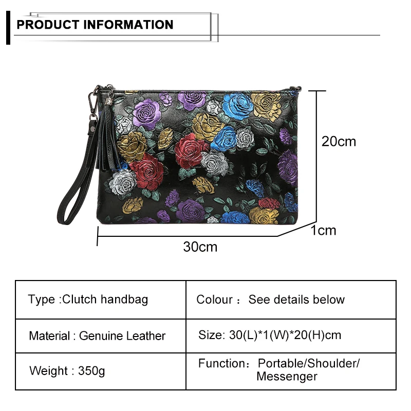 خمر شرابة المرأة اليوم حقيبة صغيرة الأزهار سيدة حقيبة يد جلد البقر الحقيقي Crossbody أكياس الفاخرة سلسلة حقيبة كتف للأم