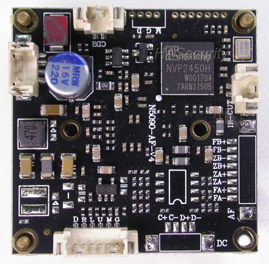 Ручной зуммируемый объектив HDR (WDR) AHD H / CVBS 1/2.8 &quotSTARVIS IMX327 CMOS NVP2450 камера