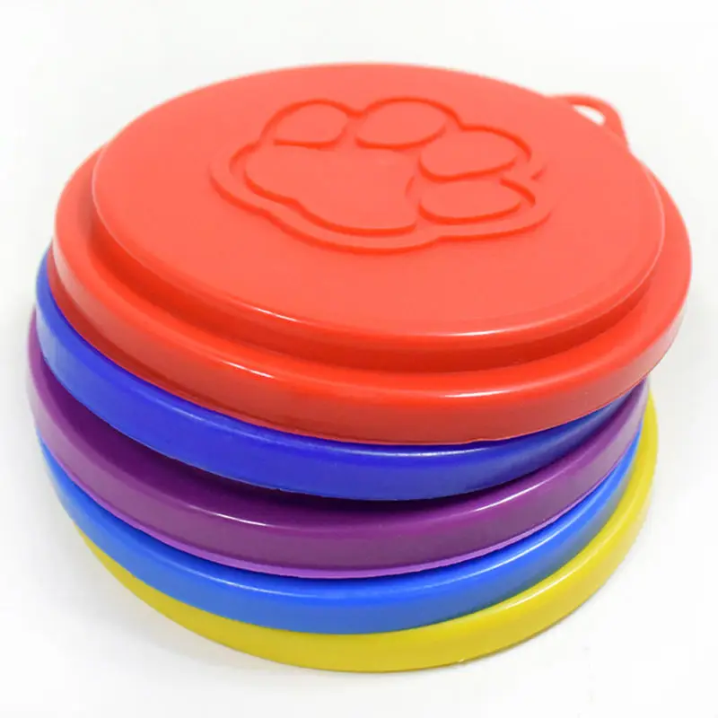 

5pcs Tin Lids Dog Cat Pet Food Can Covers Standard Sized Plastic Bowel Seal Lid