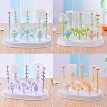 Бутылки сушилка дерево очистки сушилка крылом для детей Форма сушилка хранения полка для сосок для бутылка для ухода сушилка