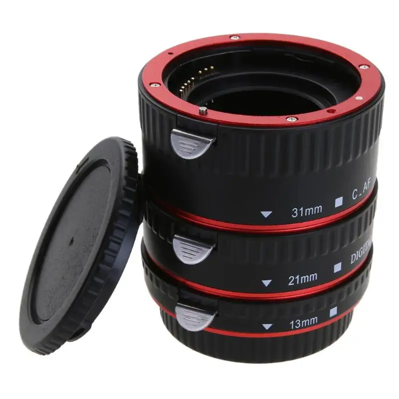 

Auto Focus AF Macro Extension Tube/Ring Mount Camera Lens Adapter For CANON EF-S Lens For Canon EOS EF EF-S 60D 7D 5D II 550D