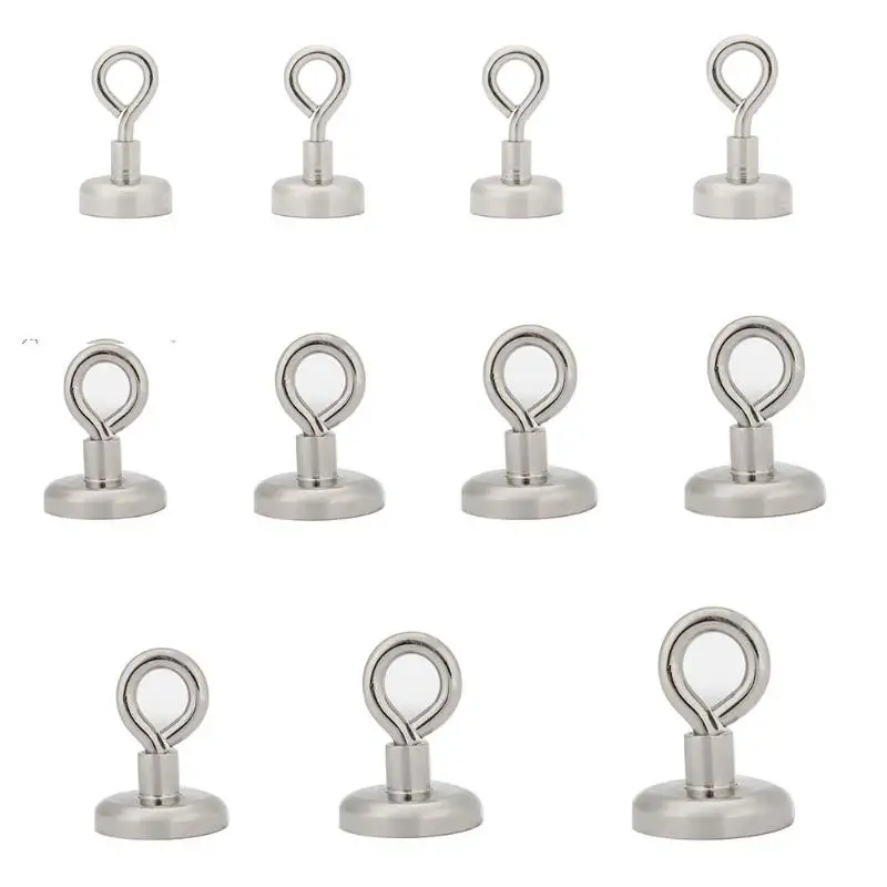 Неодимовый Восстанавливающий поиск супер сильный магнитный крюк металлический