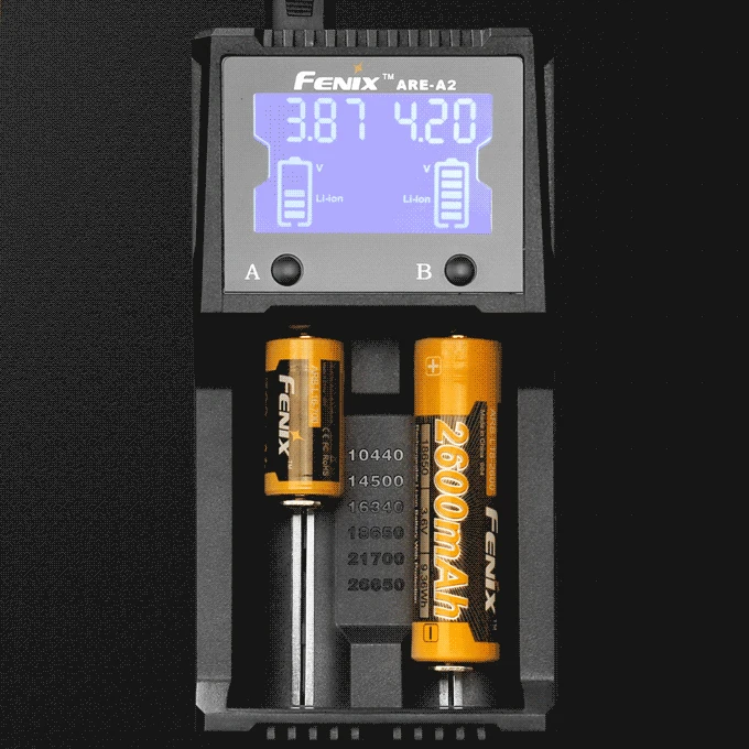 

AC plug Fenix ARE-A2 two channel smart charge r+ free shipping