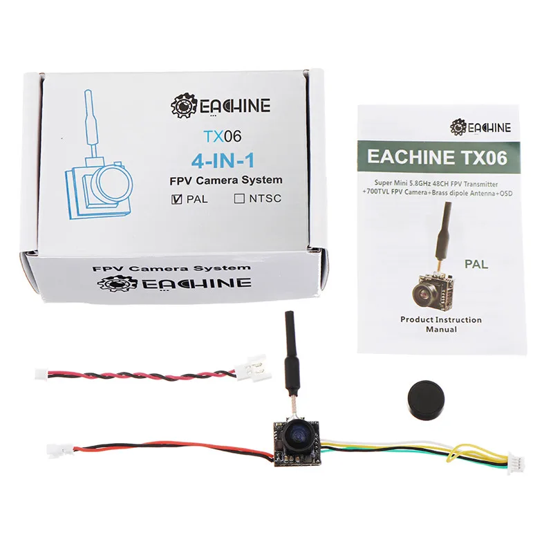 Горячее предложение eachine TX06 700TVL FOV 130 градусов 5 8 ГГц 40CH Смарт аудио мини