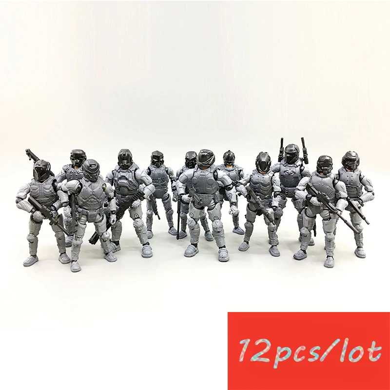 1/27 JOYTOY Soldiers Figures Steel Ride Corps Army Set [12PCS/Lot] Nude Color Unpainted Free Shipping | Игрушки и хобби
