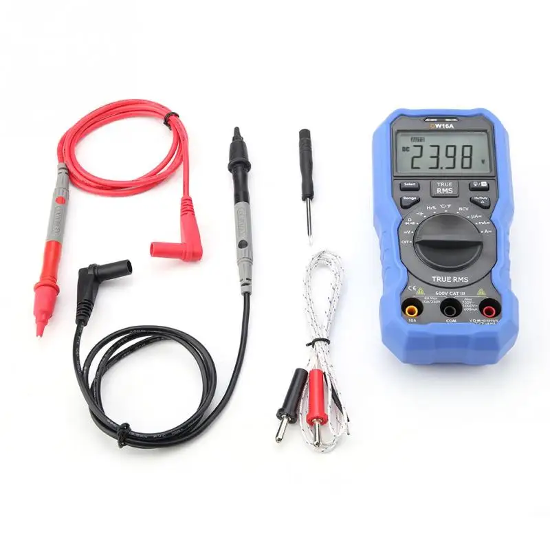 

OWON Digital Multimeter 16A/OW16B NVC Non-contact Voltage Sensor Digital Multimeter W/ Data Logger W/ Thermometer New
