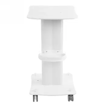 

Rolling Salon Trolley Salon Use Pedestal Rolling Cart Wheel Aluminum Stand Skin Care RF Beauty Equipment Hold Hair Barber Tools