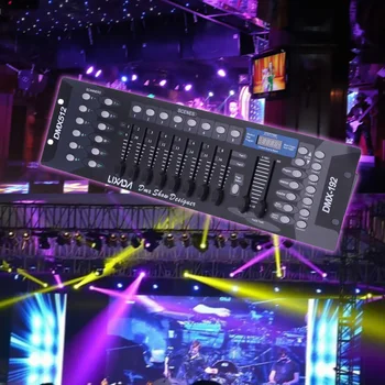 

DMX Light Controller 192 Channels DMX512 Controller Console for Stage Light Party DJ Disco Operator Equipment