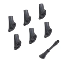 6Pcs Trekking pole cane climb outdoor camp nordic walk stick hike protector cap tip rubber replacement alpenstock 1