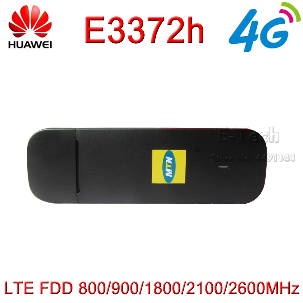 10 шт./лот разблокированный HUAWEI E3372 E3372h-153 E3372s-153 150 Мбит/с 4G LTE модем ключ USB палка Datacard мобильный широкополосный