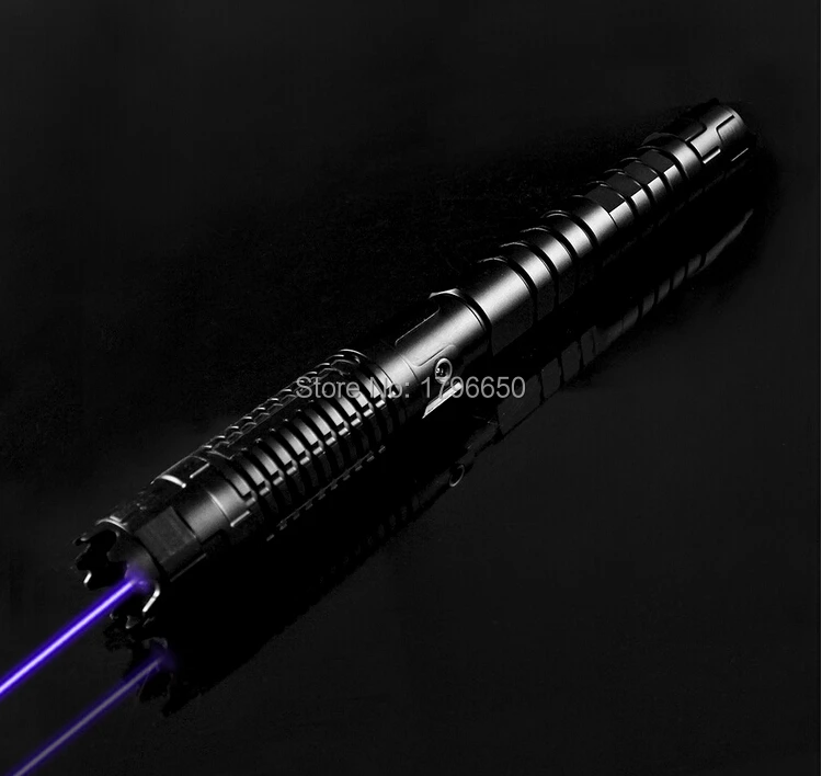 

High Power Military Blue Laser Pointer 100W 100000m 450nm Flashlight Light Burning Match/dry wood/black Burn cigarettes Hunting