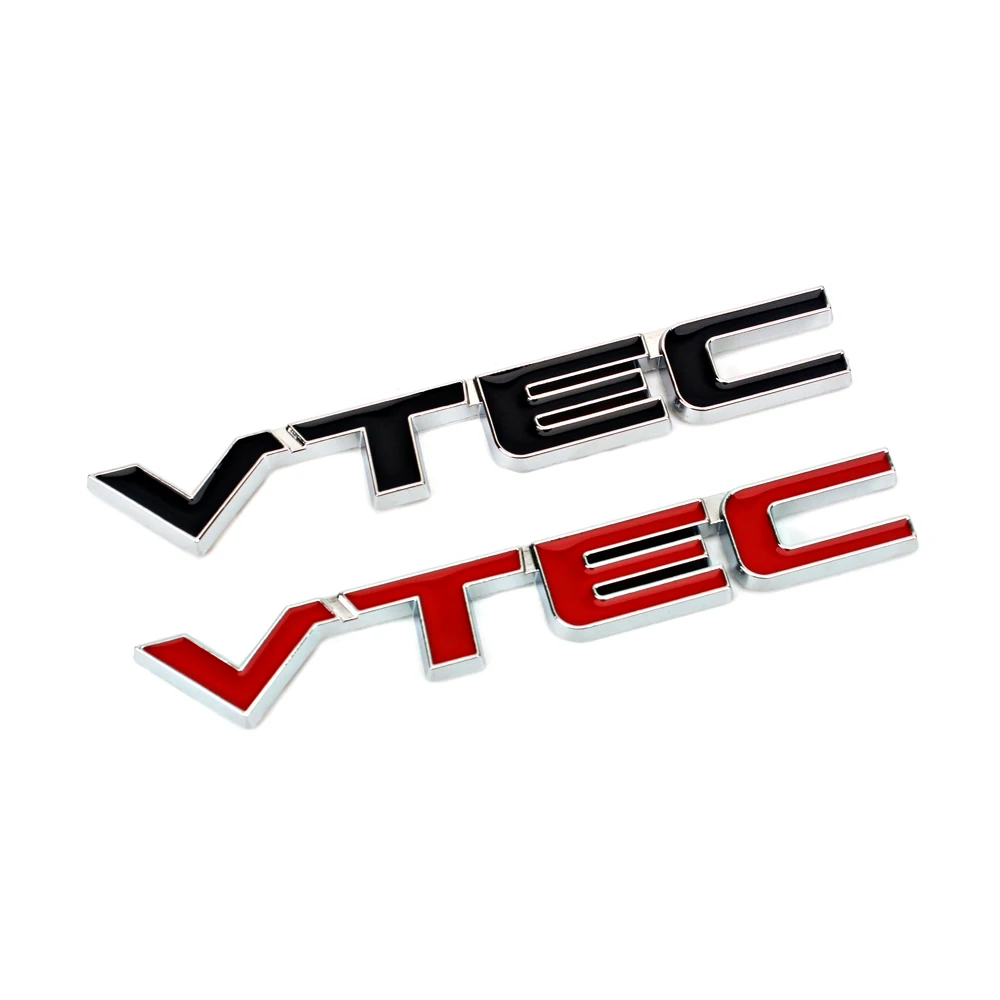 VTEC эмблема автомобиля хвост Магистральные знак Стикеры металлический логотип