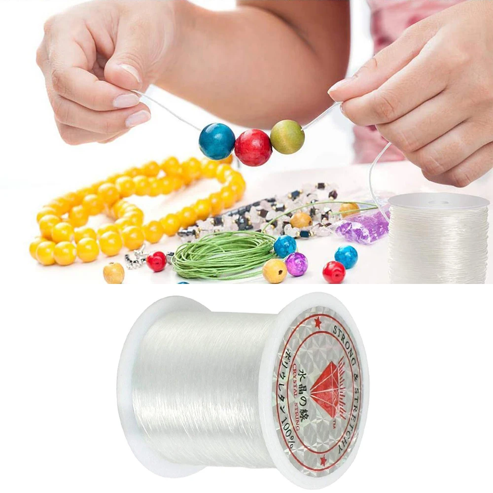 

10-120m 8 Types Braided Fishing Line Transparent Fishing Line For Carp Fishing Wire Beading And Weaving Multiple Uses