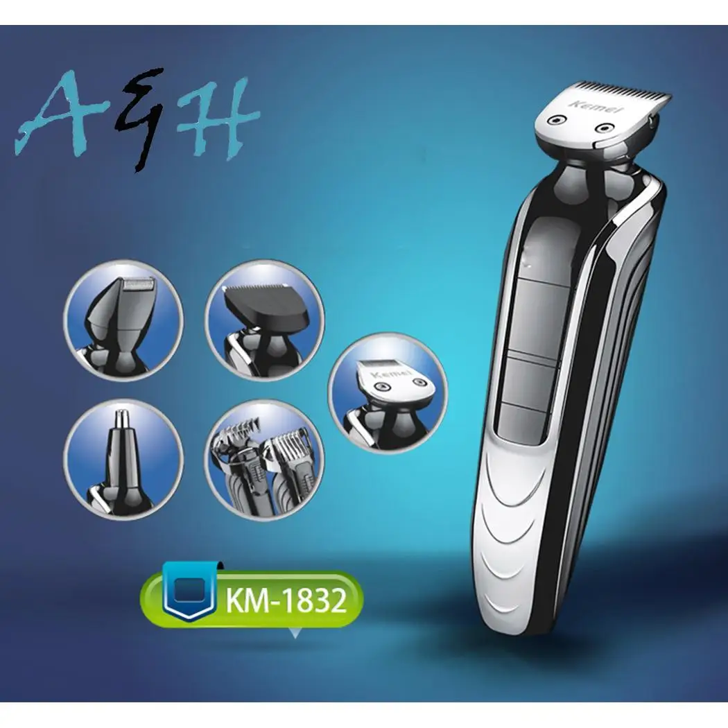 

Electric Hair Clipper Rechargeable Hair Trimmer Shaver Razor Cordless 0.8-2.0mm Adjustable Low Noise For Adult /Child 43
