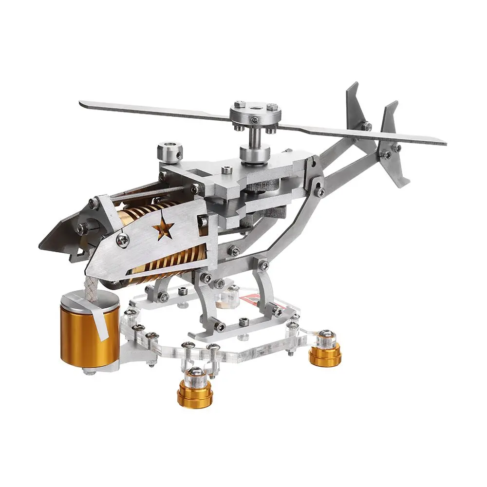 

Helicopter Design Stirling Engine Model Stirling Engine Model Motor Power Models Physics Experiment Educational Science Toy Gift