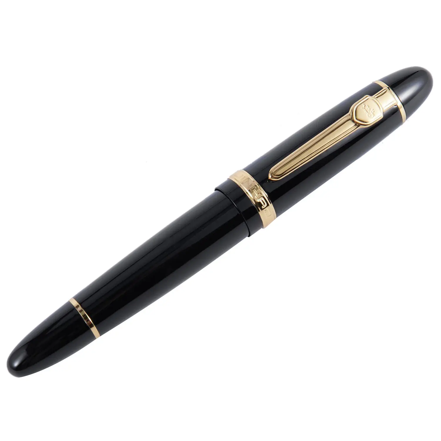 

AAAJ-JINHAO 159 18KGP 0.7mm MEDIUM BROAD NIB FOUNTAIN PEN free Office Fountain Pen with a box