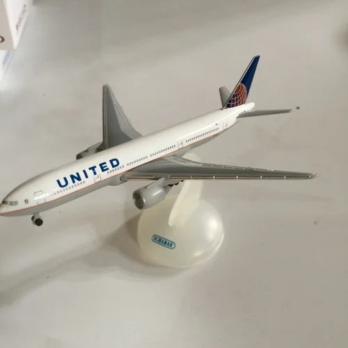 Новое литье металла под давлением сплав 1: 600 Boeing 777-200 американские авиалинии U. s. a Юнайтед авиалиний модель самолета игрушки для домашнего шоу