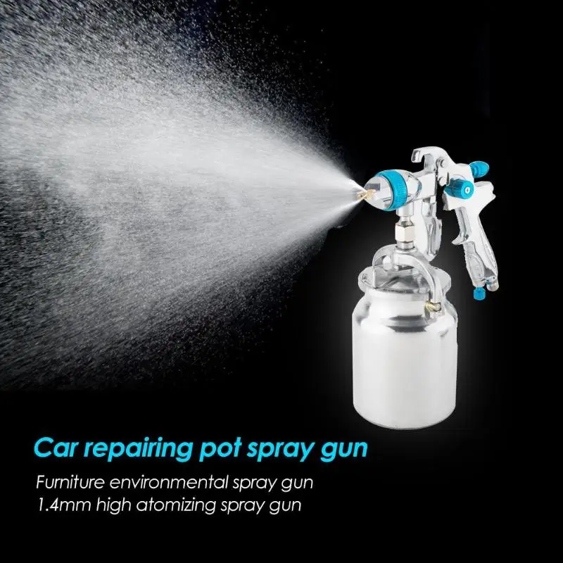 

Alloet 1.8mm Portable Air Sandblaster Gun Sand Blaster Rust Remover Spray Gun Type Aluminum alloy Material suction type
