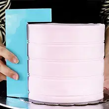 8 шт. скребок для торта Гладкий Регулируемый помадка кухонные лопатки край разглаживающий крем домашний декор посуда кухонный торт